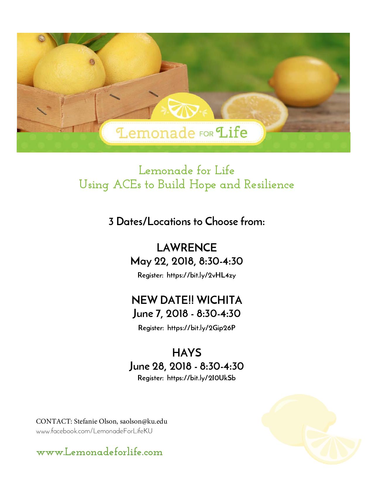 Lemonade for Life Training